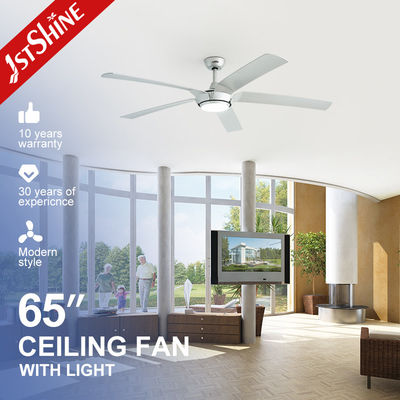 Fernbedienung LED Deckenventilator hoher Luftstrom 5 Klingen 65 Zoll 2- mit Licht und Fernbedienung