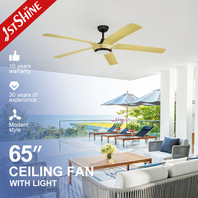 REACH-zertifizierter 1stshine LED-Deckenventilator mit dimmbarer Beleuchtung und Fernbedienung