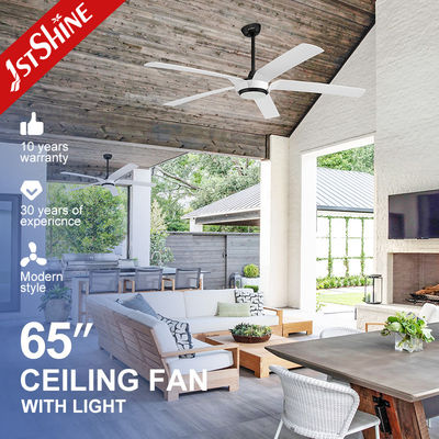 Guter Preis 65 Zoll moderner LED-Deckenventilator DC-Motor großer hoher Luftvolumen ABS-Klinge Online