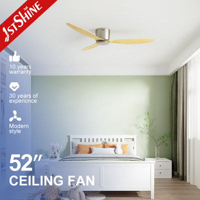 1stshine Holz Kunststoffblätter Deckenventilator mit Fernbedienung und kundenspezifischen Schalter