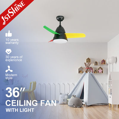 Kleine Größe 36 Zoll Metallblatt Deckenventilator Elektro 3 CLR Helligkeit