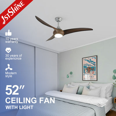 52 Zoll Sliver ABS Blades Deckenventilator mit LED-Licht und Fernbedienung im schicken Design