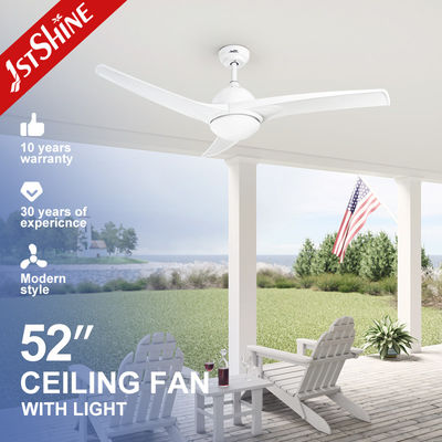 Fernbedienung Wohnzimmer Deckenventilator 52 Zoll einfacher Kunststoff AC 3 Geschwindigkeiten Mulit Farben / OEM