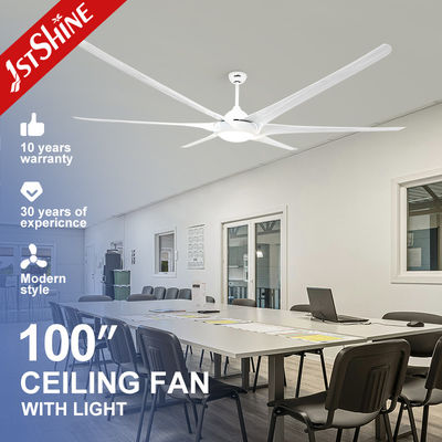 Guter Preis 100 Zoll Plastikdeckenventilator mit langlebigen Klingen Energieeinsparender Gleichstrommotor und Fernbedienung mit integriertem LED-Licht Online