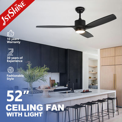 52 Zoll Massivholz DC reines Kupfer Fernleiten Deckenventilator Licht Beleuchtung Lösungen Service