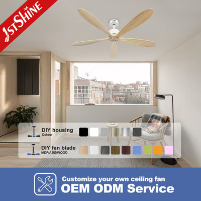 Home Hotel Office Deckenventilator mit Fernbedienung und geräuscharmen Betrieb von 1stshine