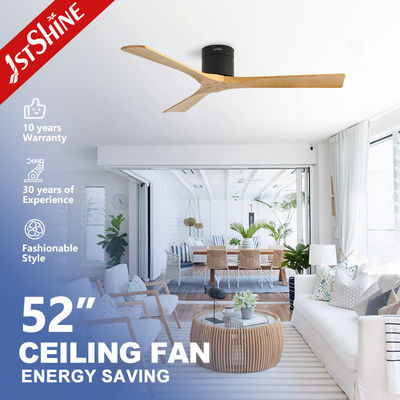 3 Klingen Holzdeckenventilator mit Fernbedienung