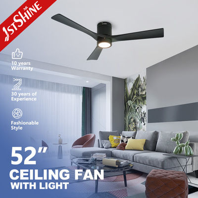 Flacher dekorativer ebener Deckenlüfter des Berg-52inch mit LED-Licht