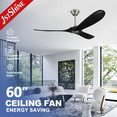 1stshine Deckenventilator ohne Energieeffizienzklasse A und 3 Holzblätter