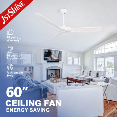 Mehr als fünf Windgeschwindigkeit 30W 60 Zoll LED Holzdeckenventilator mit Licht DC Motor