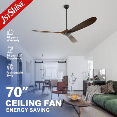 Rotary Vane Menge 3 70 Zoll Holzblätter Deckenventilator für großen Raum 1stshine