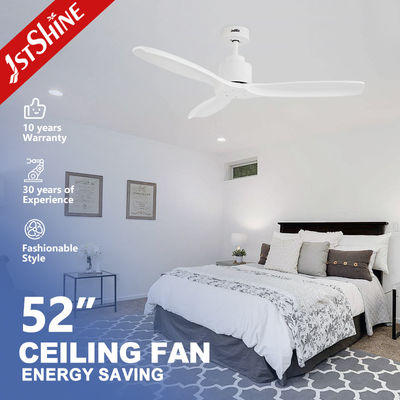 Dekorative Dc Motor Odm Fernbedienung Led Deckenventilator Weiß Moderne 3 Massivklinge