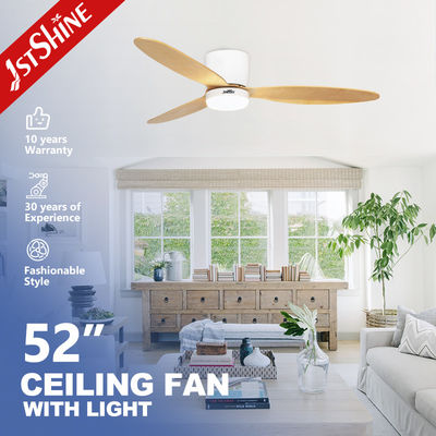 1stshine 52 Zoll LED Deckenventilator mit Licht und Fernbedienung Home Office Lightin
