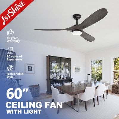 1stshine's maßgeschneiderter Deckenventilator aus Holz mit Licht, die perfekte Ergänzung für jeden Raum.