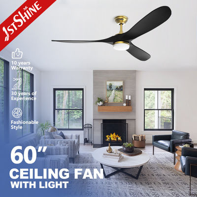 Fernbedienung Led Deckenventilator Licht Innenraum Dekorativ Modern Schwarz Energieeinsparung