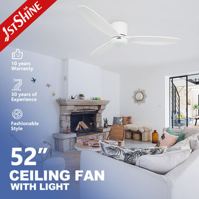 ETL-zertifizierter 1stshine Deckenventilator Flush- oder Deckenventilator mit LED-Licht und 2-