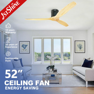 Flush Mount Dekorativ Deckenventilator mit Gleichspannmotor Inverter 5 Geschwindigkeit