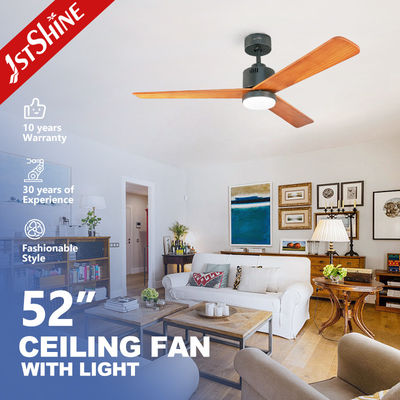 2022 Haushaltsgeräte Massivholzblätter BLDC Deckenventilator mit Fernbedienung und WIFI