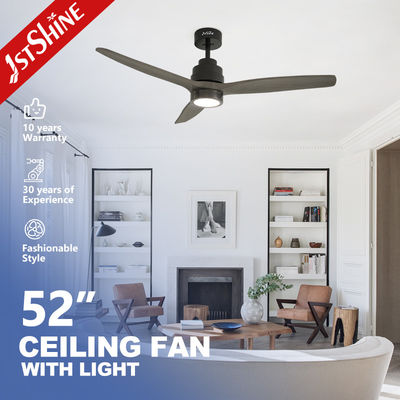 1stshine 52 Zoll Innendeckenventilator mit Licht und Fernbedienung 3 feste Klingen