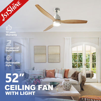 52in Massivholz Fernbedienung Smart App Steuerung WLAN Led Deckenventilator Mit Licht