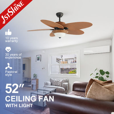 Luxuriöse Beleuchtung und LED-Deckenventilator im traditionellen Stil mit Fernbedienung für modernes Design 35W