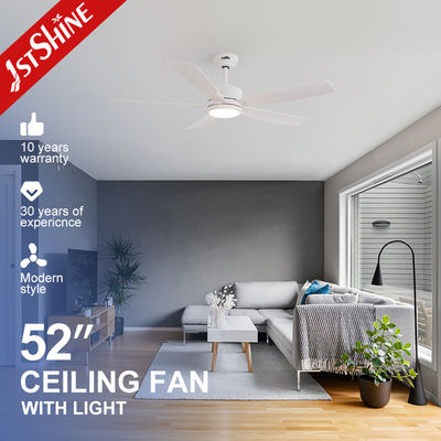 Guter Preis Modern White Ceiling Fan With Light For Living Room ABS blade Online