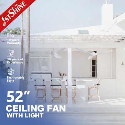 Guter Preis 52-Zoll-Moderne anpassbare Makaron-Deckenventilator mit Licht und intelligente Steuerung für niedrige Decke Online