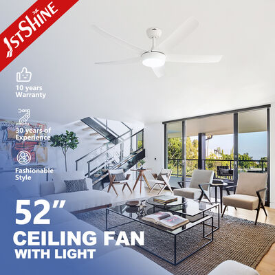 Guter Preis 52-Zoll Moderner Deckenventilator mit Fernbedienung und integriertem LED-Licht für leise Kühlung Online