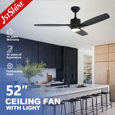 Guter Preis Vintage 220V Gleichspannung Holzblatt Deckenventilator Energieeinsparung Niedrigerer Lärm Online