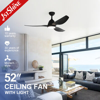 Guter Preis 52 Zoll moderner Deckenventilator mit LED-Licht und leisen Gleichstrommotor Online