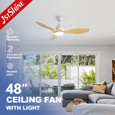 Guter Preis 48-Zoll-Plastik-Deckenventilator mit Fernbedienung und anpassbarem Design für kleine bis mittlere Räume Online
